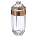 Large Rose Gold Acrylic Storage Jar