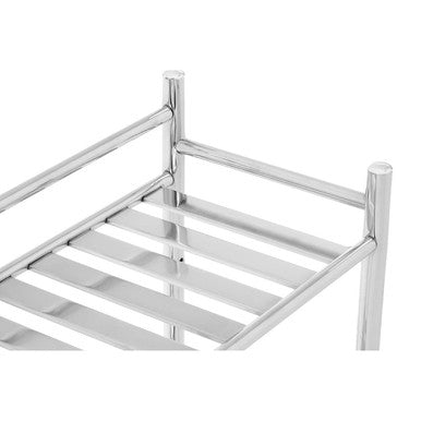 Chrome Finish 2 Tier Towel Shelves