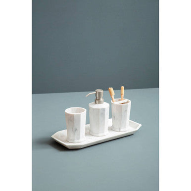 Marble Effect Vanity Tray