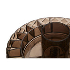 Revolving Round Black Cosmetic Organiser