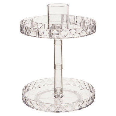 Two Tier Revolving Cosmetic Organiser