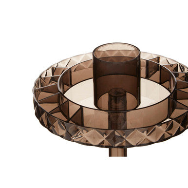 Two Tier Revolving Black Cosmetic Organiser