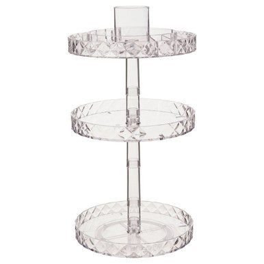 Three Tier Revolving Cosmetic Organiser