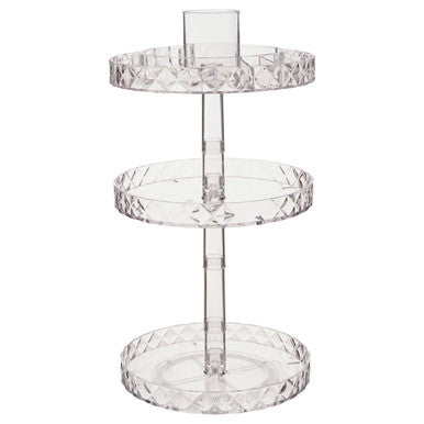 Three Tier Revolving Cosmetic Organiser