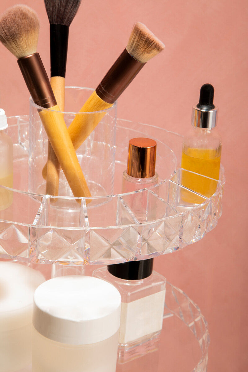 Three Tier Revolving Cosmetic Organiser