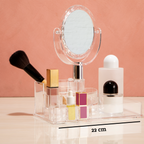 Cosmetic Organiser with Mirror