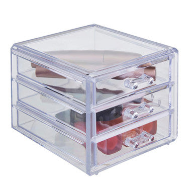 Cosmetic Organiser with 3 Drawers