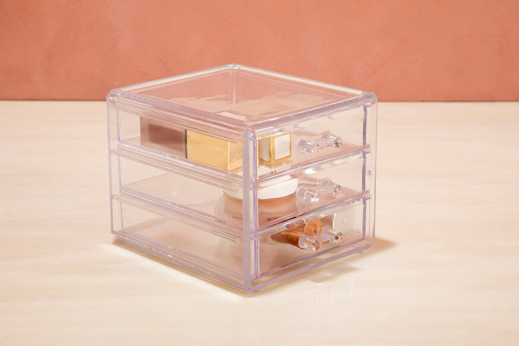 Cosmetic Organiser with 3 Drawers