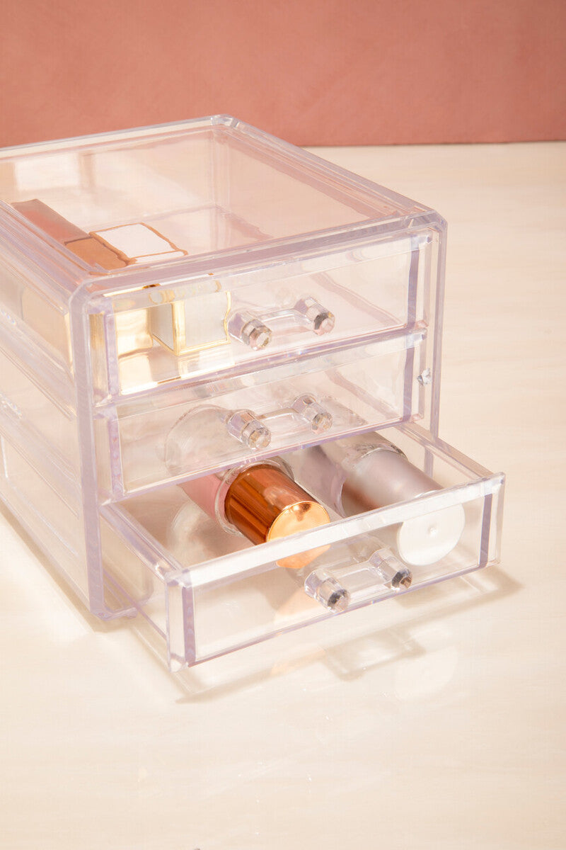 Cosmetic Organiser with 3 Drawers