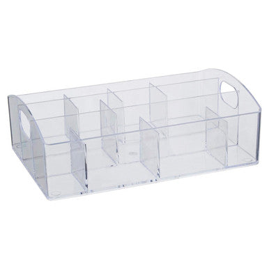 Cosmetics Organiser with 10 Compartments