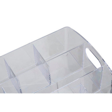 Cosmetics Organiser with 10 Compartments