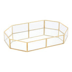 Beauty Glass Octagonal Jewellery Tray