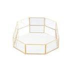 Beauty Glass Octagonal Jewellery Tray