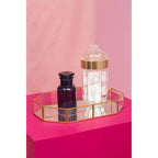 Beauty Glass Octagonal Jewellery Tray