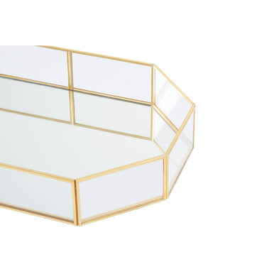 Beauty Glass Octagonal Jewellery Tray