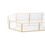 Beauty Glass Octagonal Jewellery Tray