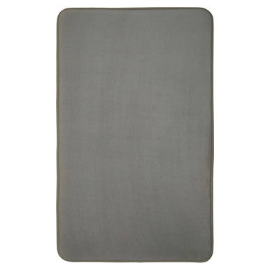 Light Grey Bath and Pedestal Mat Set
