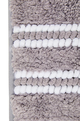 Large Light Grey Bath Mat