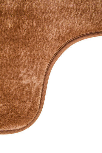Camel Bath and Pedestal Mat Set