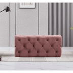 Velvet Ottoman Bench