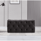 Velvet Ottoman Bench
