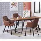 LUX faux leather chair