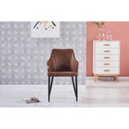 LUX faux leather chair
