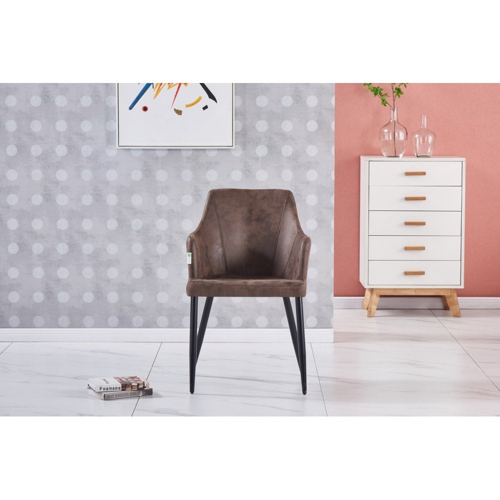 LUX faux leather chair