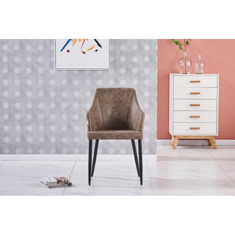 LUX faux leather chair