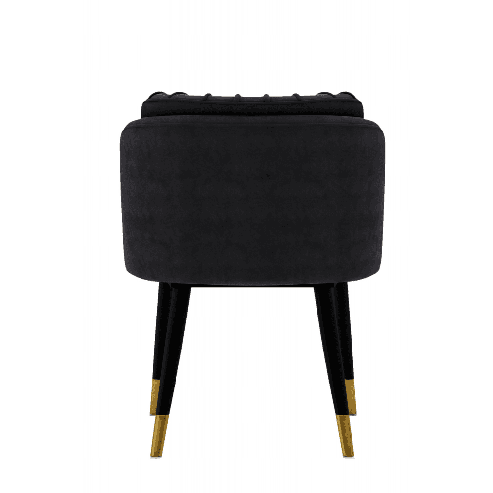velvet dining chair