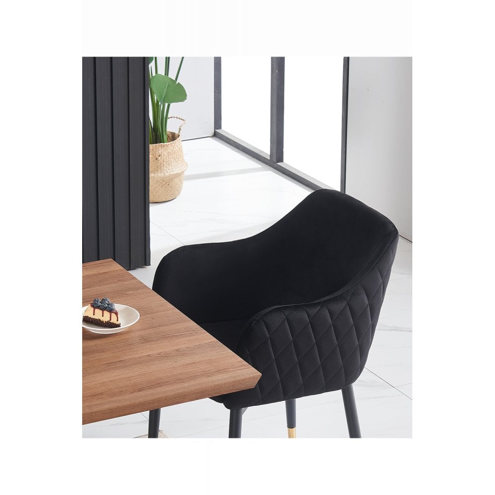 LUX velvet dining chair