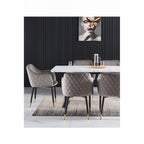 LUX velvet dining chair
