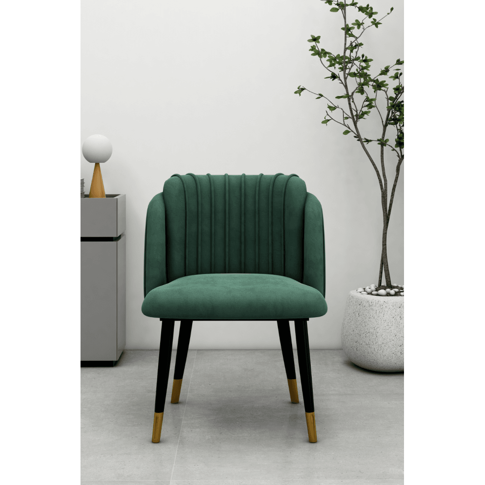 velvet dining chair