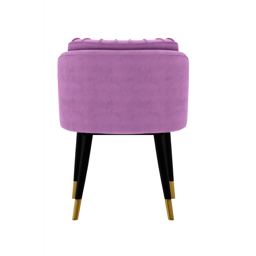 velvet dining chair