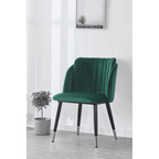 velvet dining chair