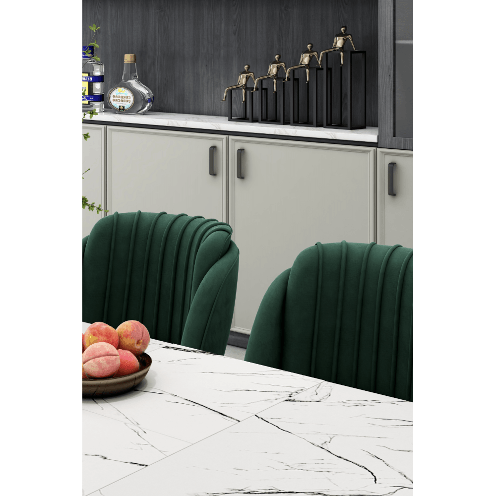 velvet dining chair