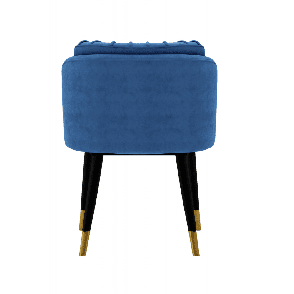 velvet dining chair