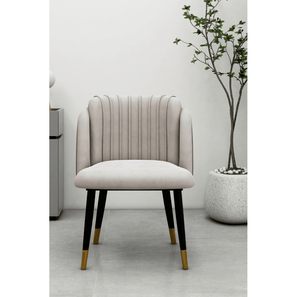 velvet dining chair