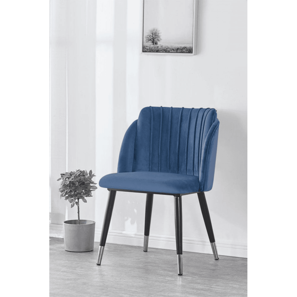 velvet dining chair