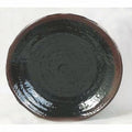 Tenmoku Melamine Plate 11 3/4" / 300mm - Dozen