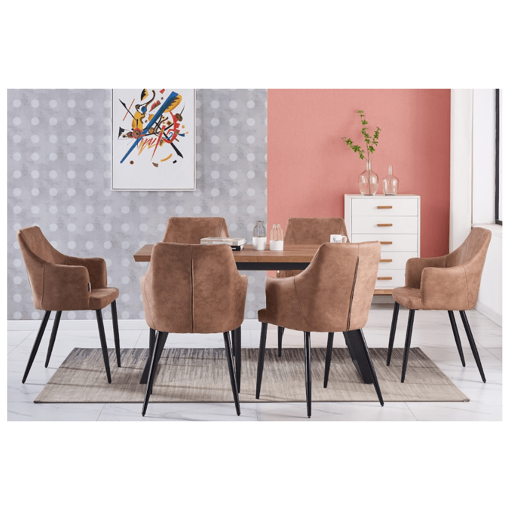 LUX faux leather chair