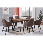 LUX faux leather chair