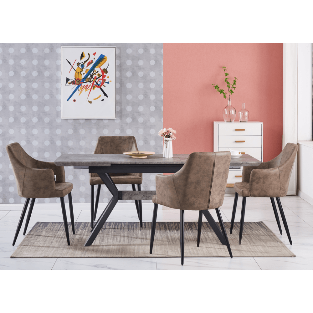 LUX faux leather chair