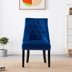 Cosmo Lux Dining Set | a Walnut Table and Set of 6 Chairs