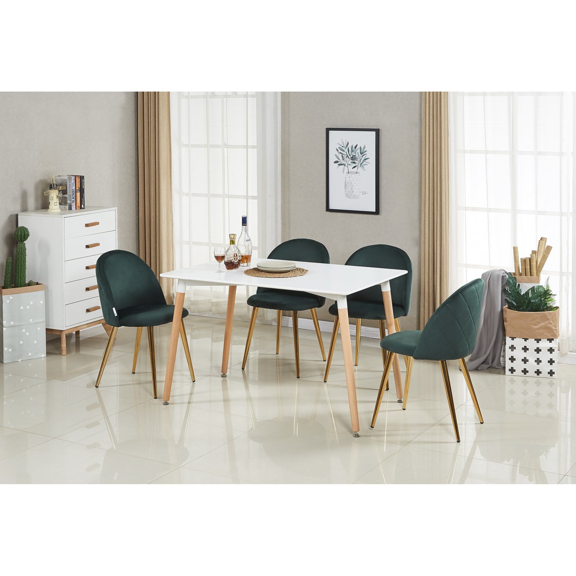 Velvet Dining Chair Or Dressing Table Chair