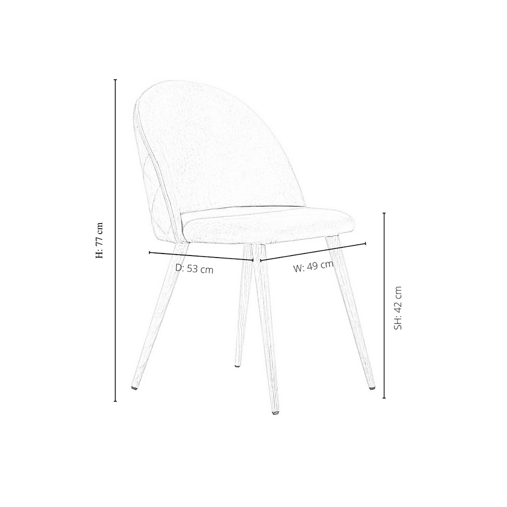Dallas Dining Table and Chairs Set of 4 - an Oak Dining Table & Set of 4 Velvet Dining Chairs