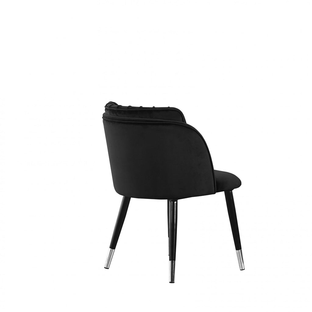 velvet dining chair
