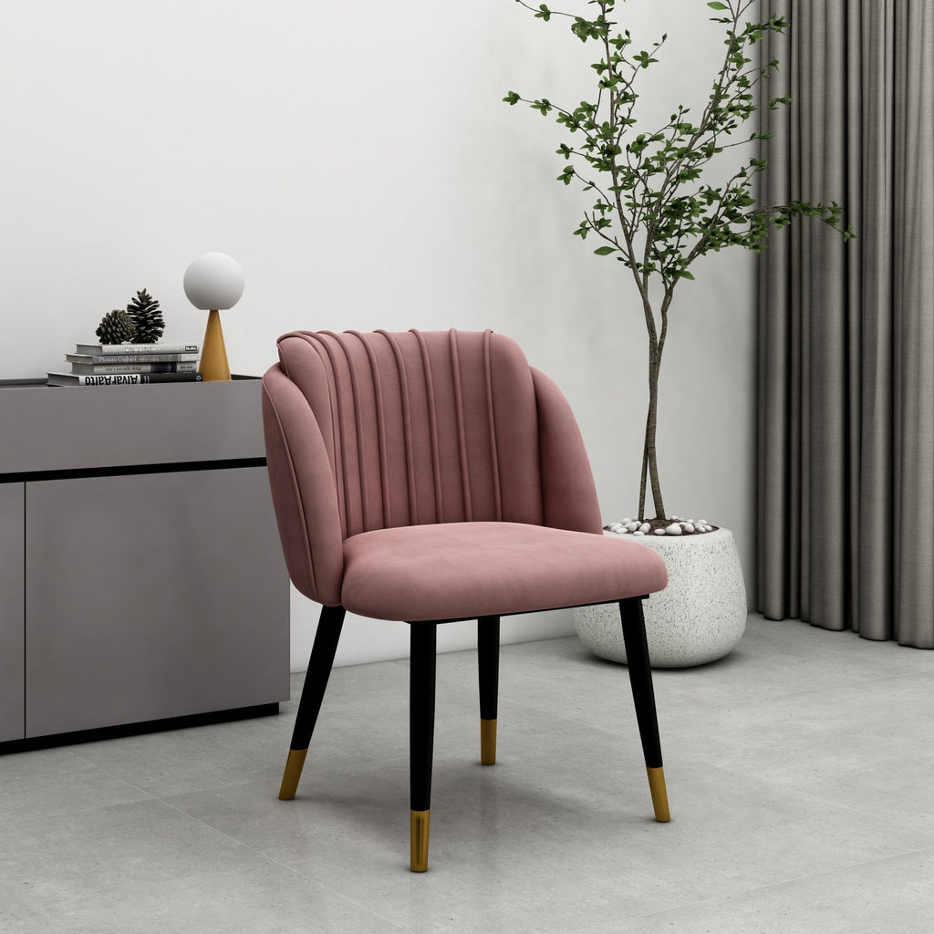 velvet dining chair