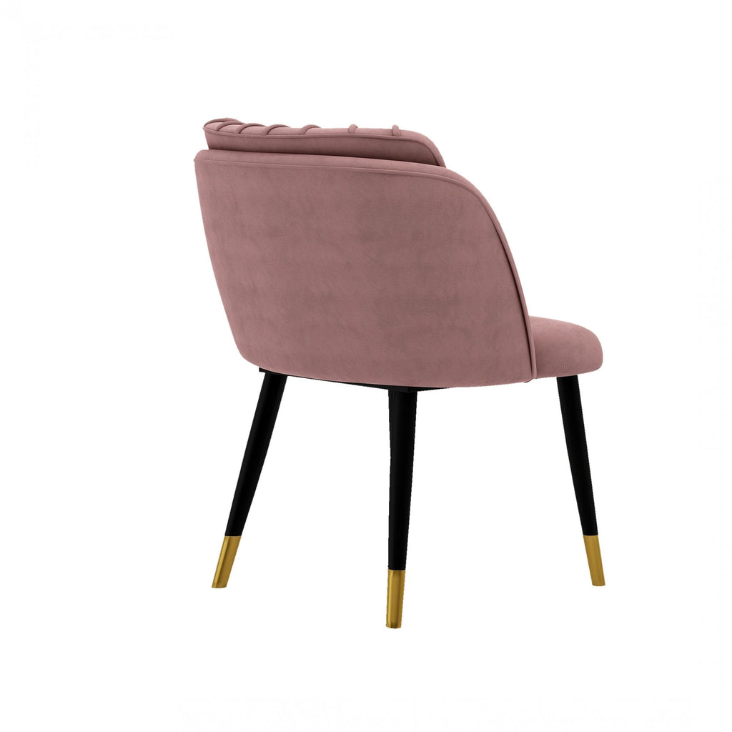 velvet dining chair