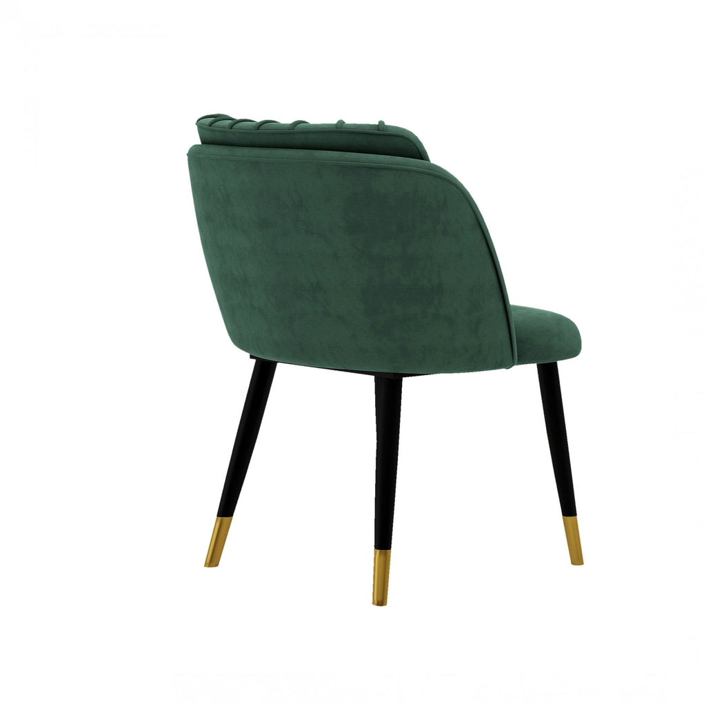 velvet dining chair